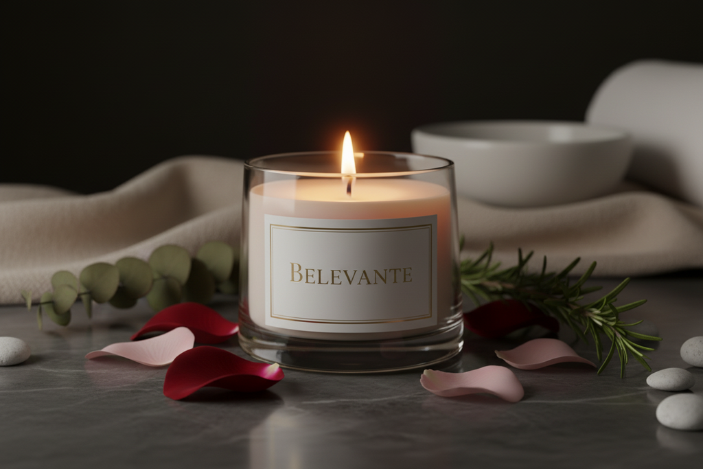 4 oz Clear Glass Jar - Lifestyle