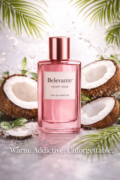 Belevante Velvet Rose Eau de Parfum – Luxury Rose Vanilla Perfume (30ml)  House of Belevante