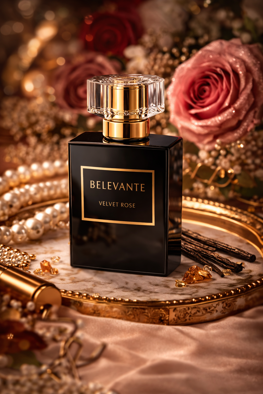 Belevante Velvet Rose Eau de Parfum – Luxury Rose Vanilla Perfume (30ml)  House of Belevante