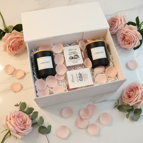 Belevante Black Jar - Marble & Roses
