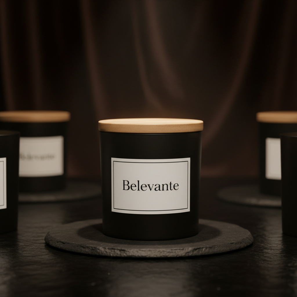 Belevante Candle - Moody Editorial