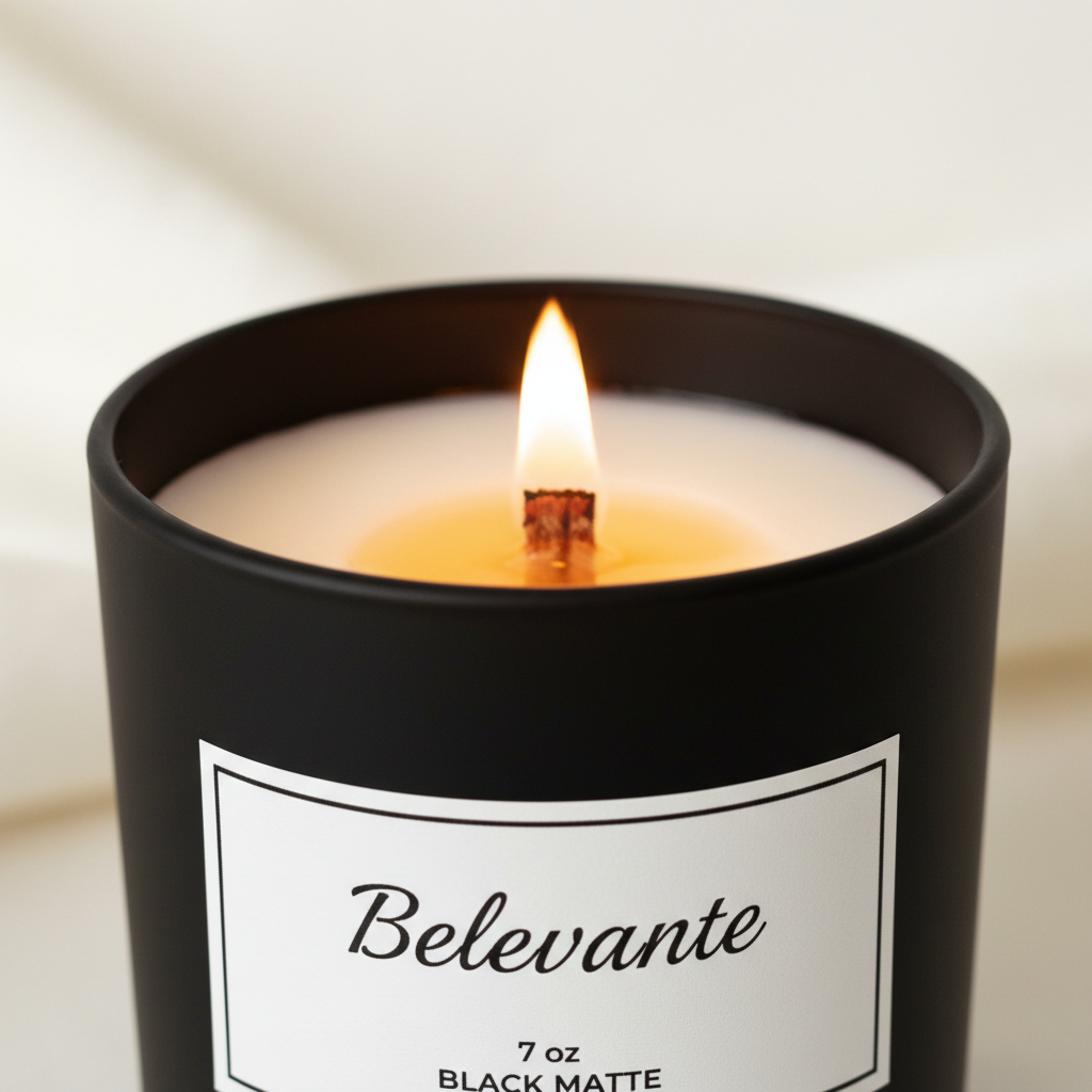 Belevante Candle - Wick Detail