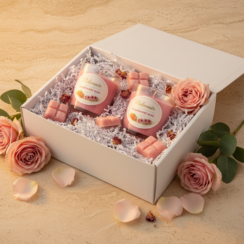 Belevante Strawberry Rose - Travertine v2